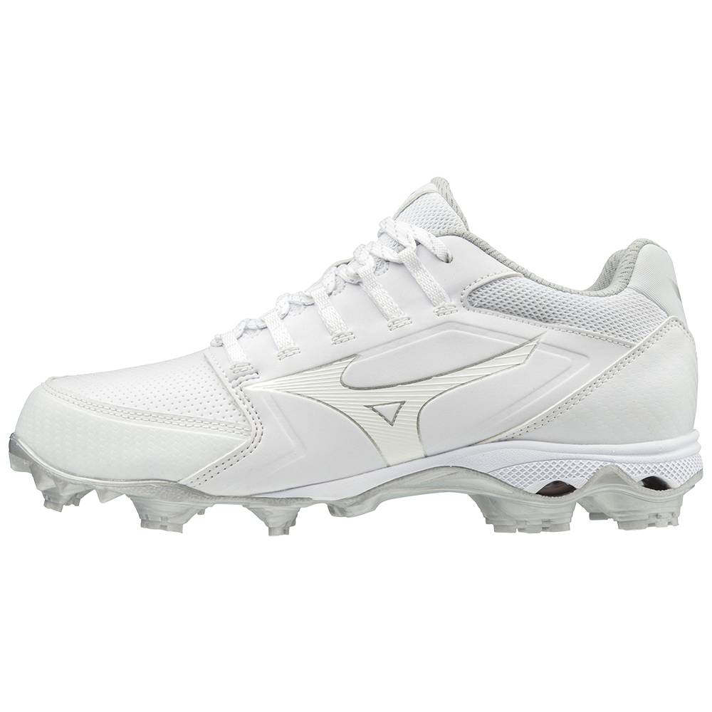 Damske Softball Obuv Mizuno 9-Spike Advanced Finch Elite 4 TPU Molded Biele Vypredaj HDUN61743